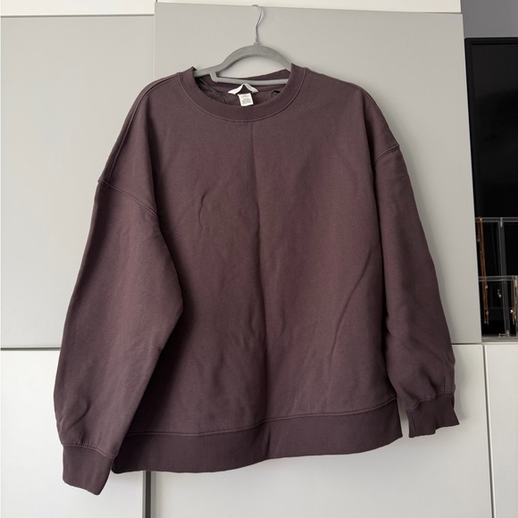 H&M Chocolate Brown Sweatshirt - Picture 3 of 5